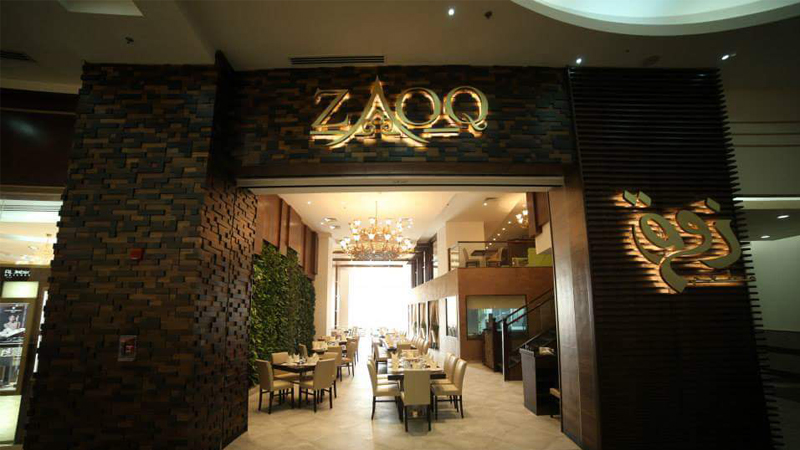  zaoq restaurant contact number